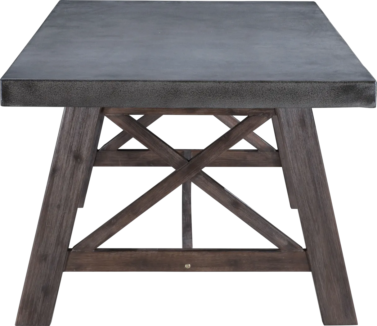 Pondfield Cove Gray Outdoor Dining Table - Thumbnail - Image 2