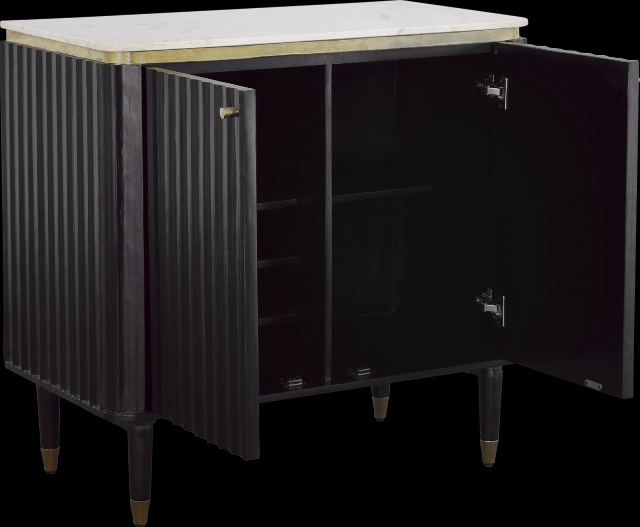 Pondside Black Bar Cabinet - Thumbnail - Image 5