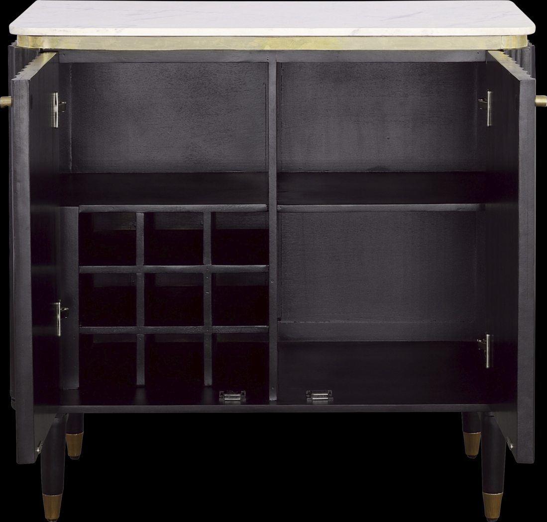 Pondside Black Bar Cabinet - Thumbnail - Image 6