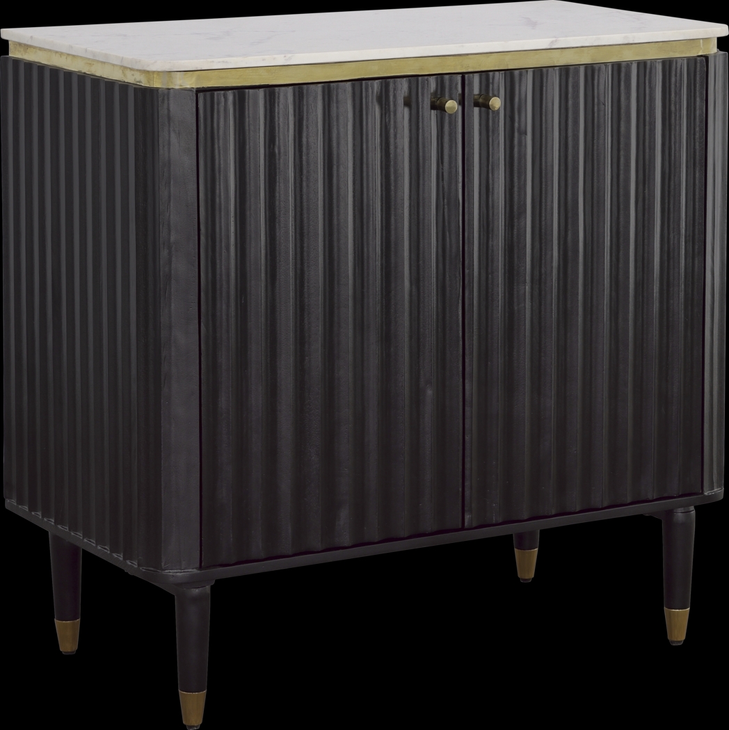 Pondside Black Bar Cabinet - Thumbnail - Image 1
