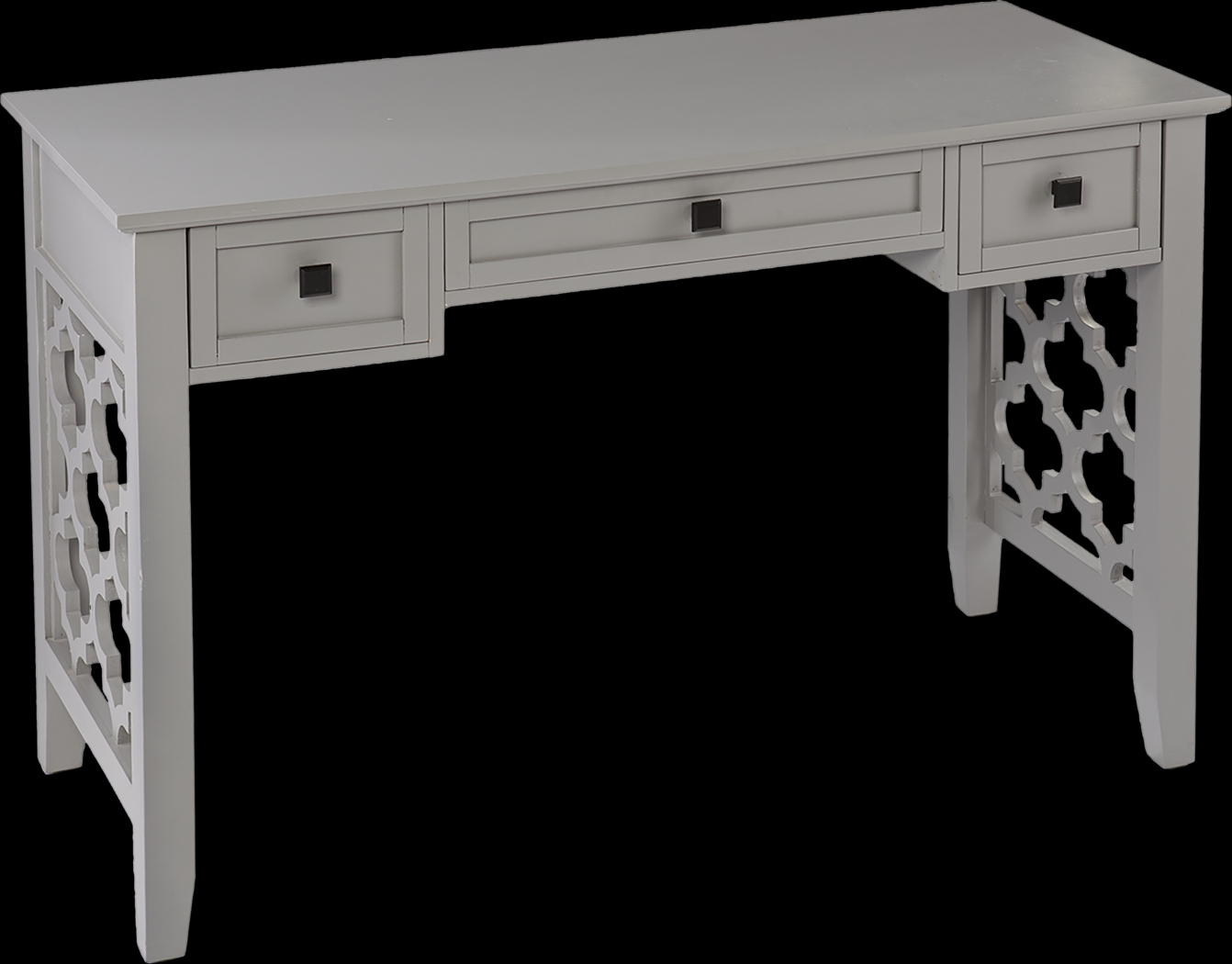 Pondwood Gray Desk - Thumbnail - Image 1