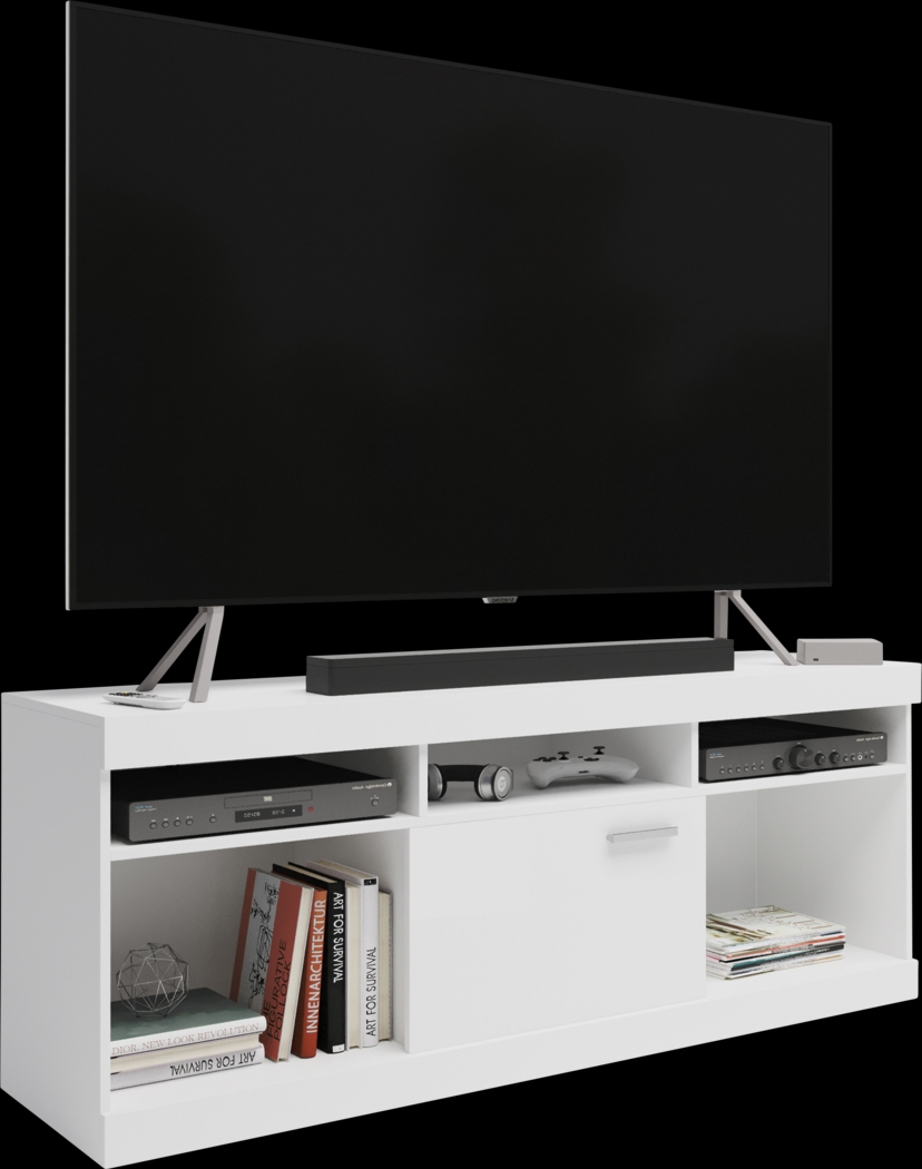 Ponodon White 61in. Console - Thumbnail - Image 1