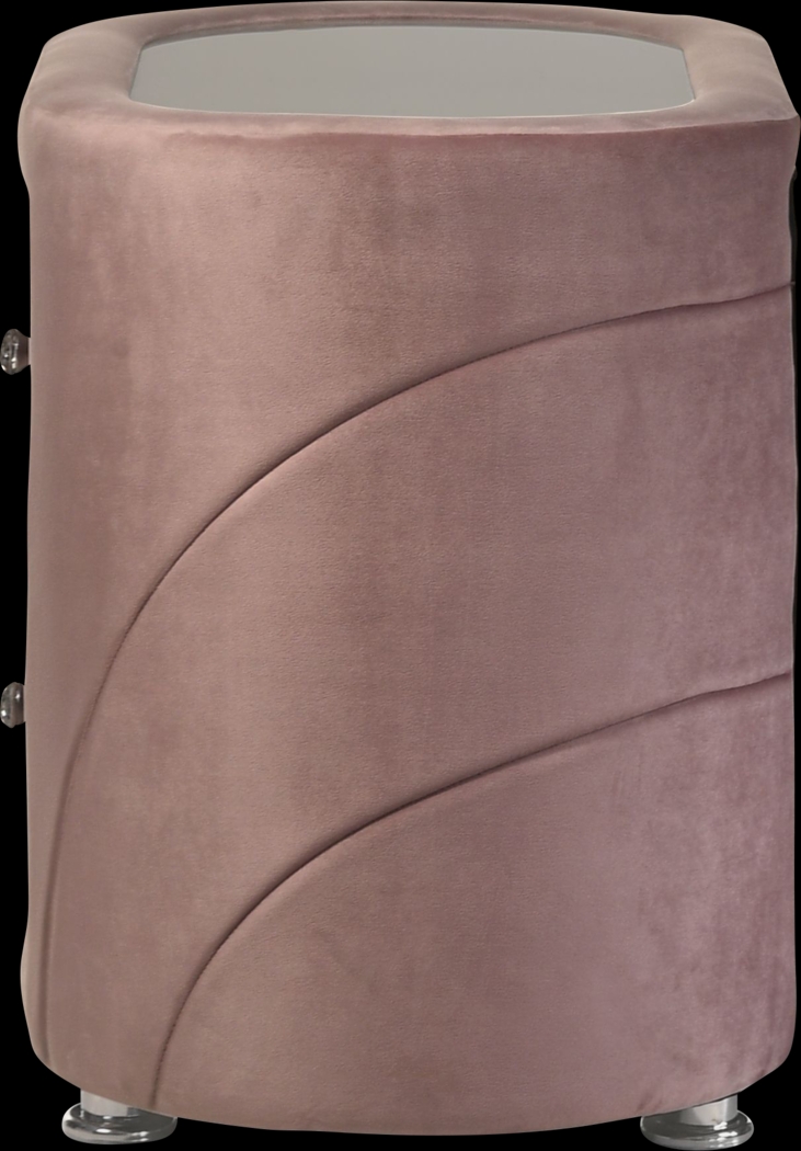 Pontiff Pink Nightstand - Thumbnail - Image 4