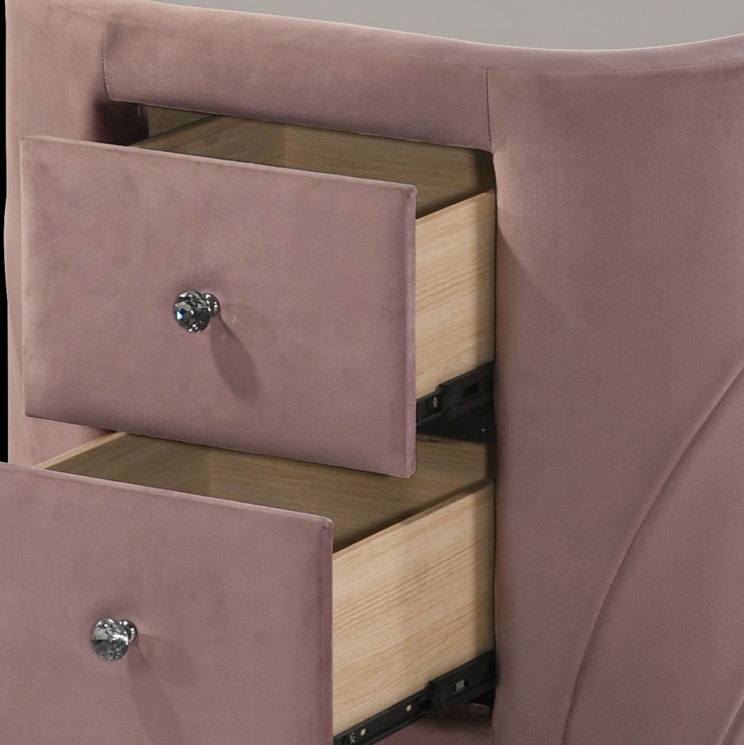 Pontiff Pink Nightstand - Thumbnail - Image 8