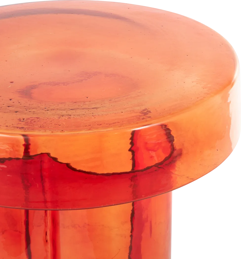 Popera II Red Accent Table - Thumbnail - Image 4