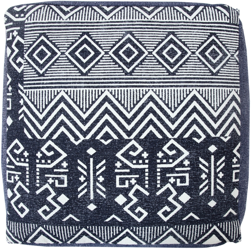 Popilen Blue Pouf - Thumbnail - Image 6