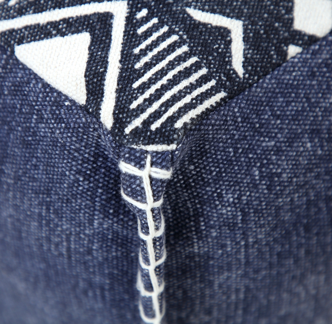 Popilen Blue Pouf - Thumbnail - Image 8