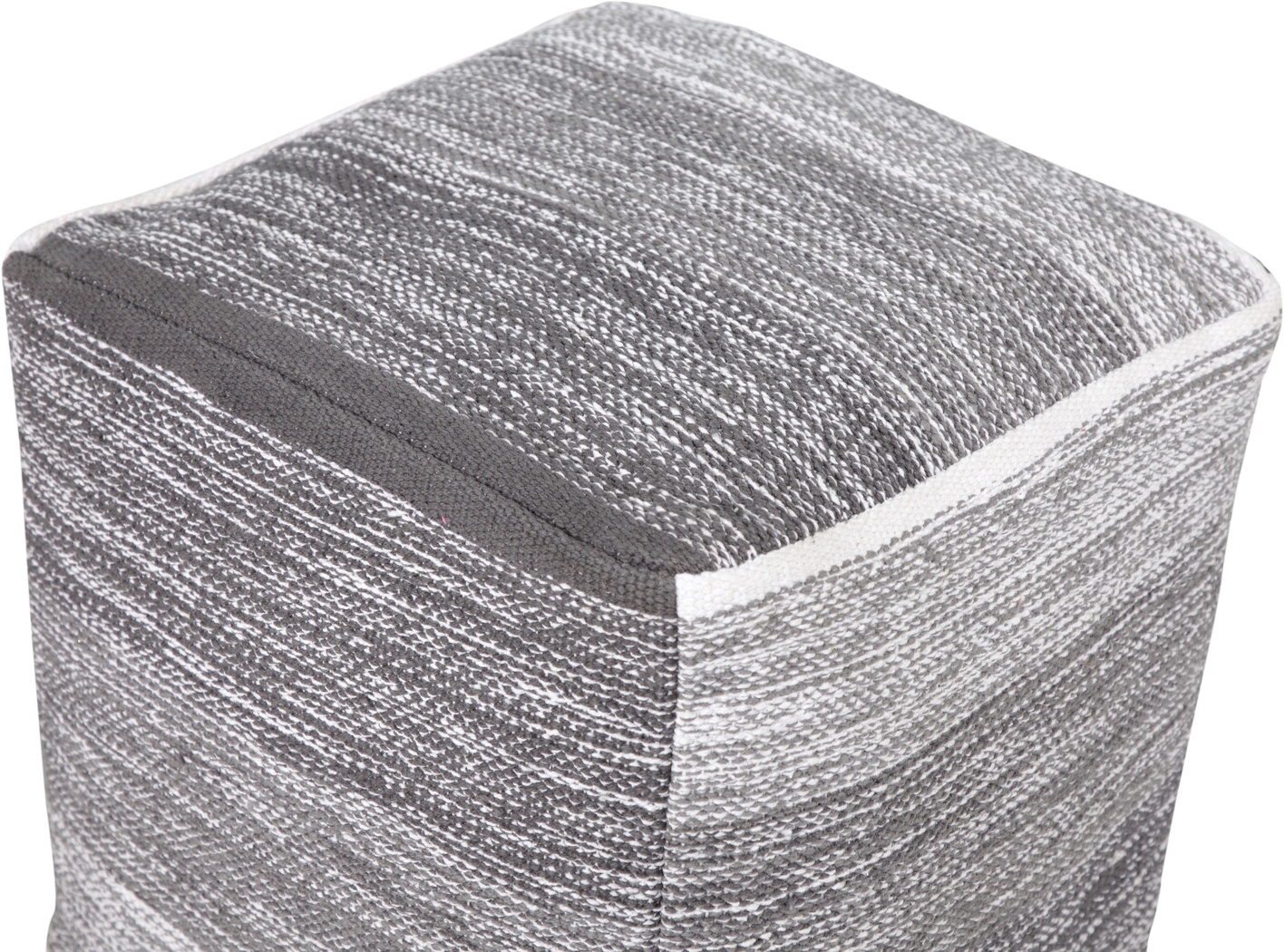 Dovepost Gray Pouf - Thumbnail - Image 6