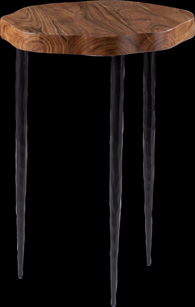 Poplarwood Brown End Table - Thumbnail - Image 1