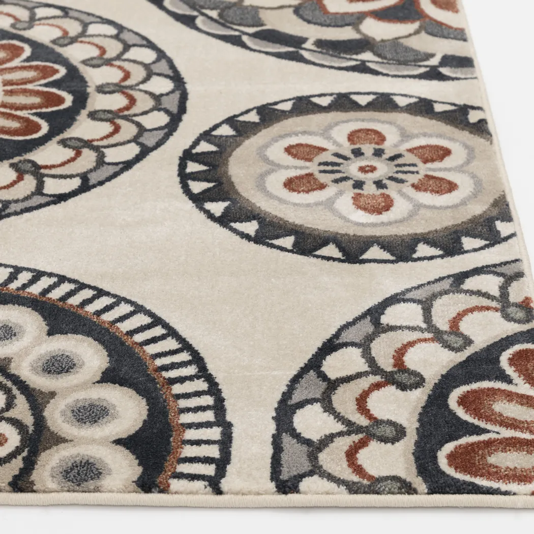 Popley Multi 5' x 7'3 Rug - Thumbnail - Image 2