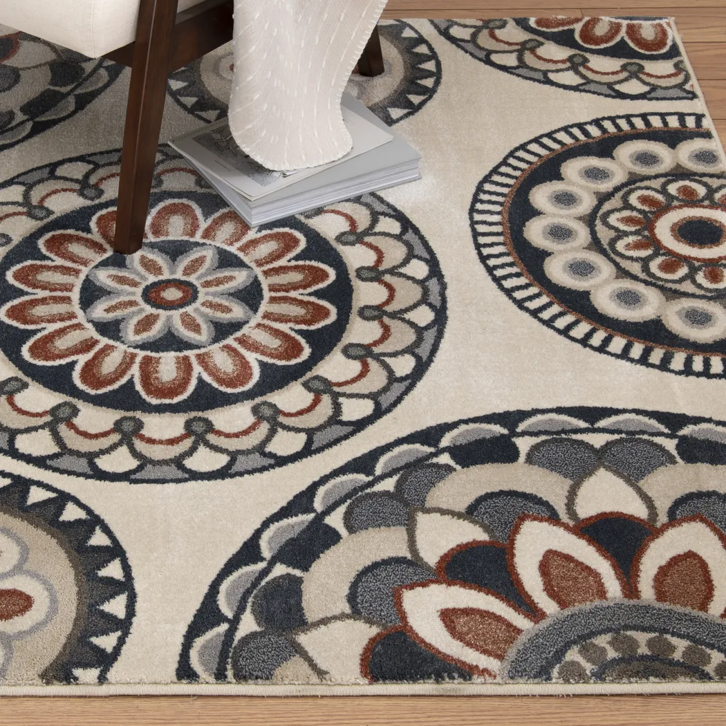 Popley Multi 5' x 7'3 Rug - Thumbnail - Image 8