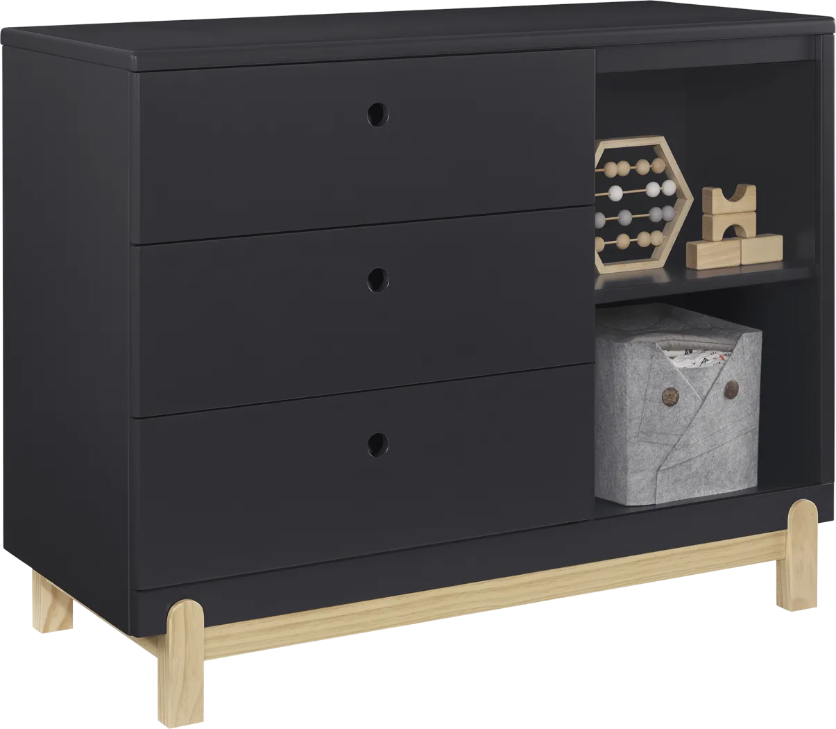 Kids Poppy Gray Dresser - Thumbnail - Image 7