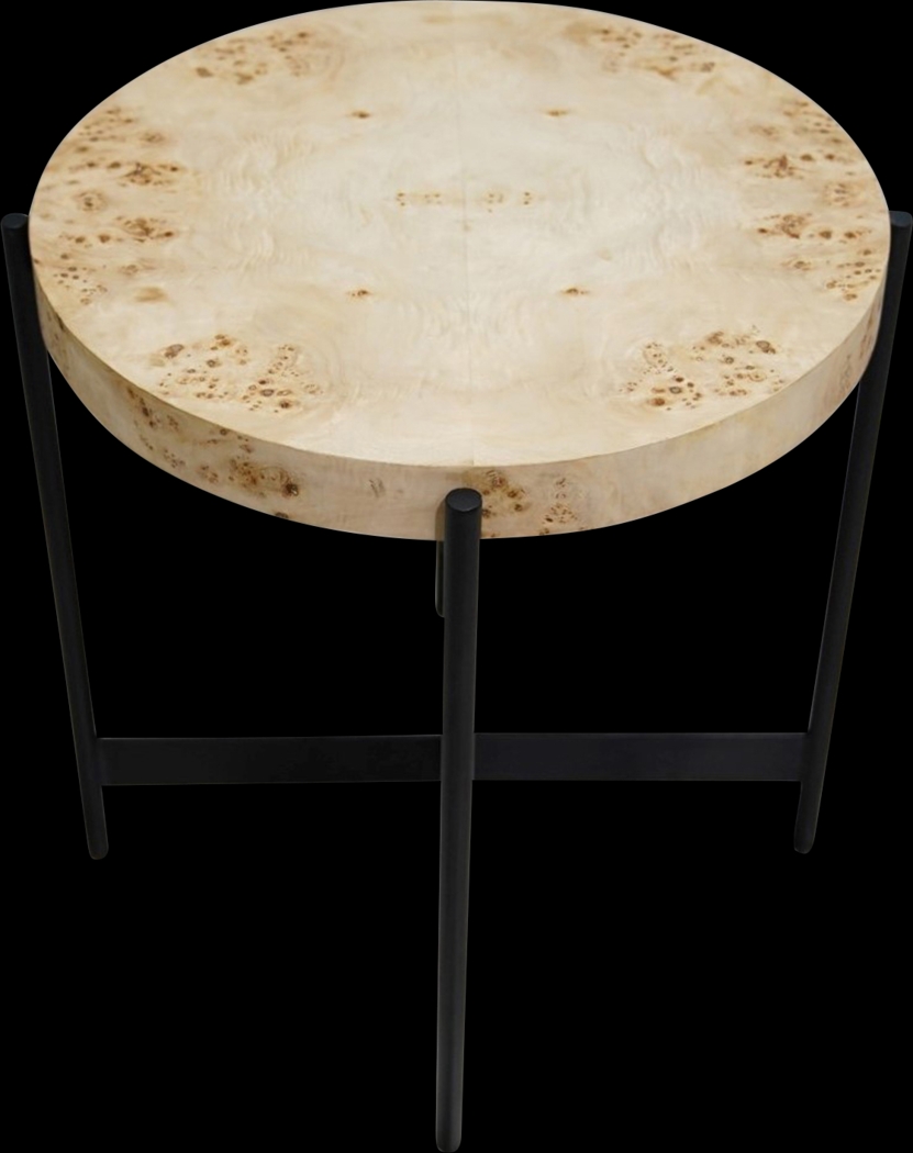 Poreile Natural Accent Table - Thumbnail - Image 6