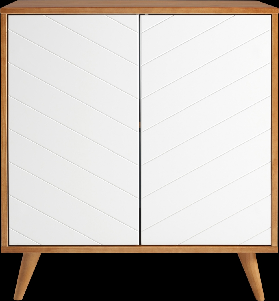 Porkeny White Accent Cabinet - Thumbnail - Image 2