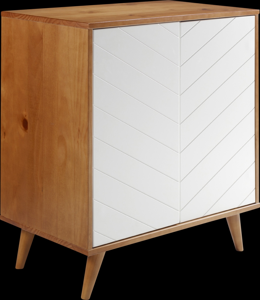 Porkeny White Accent Cabinet - Thumbnail - Image 1