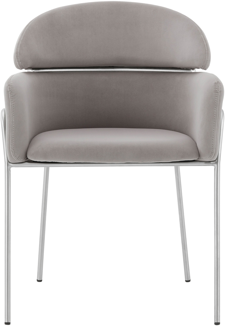 Portalane Gray Dining Chair, Set of 2 - Thumbnail - Image 2