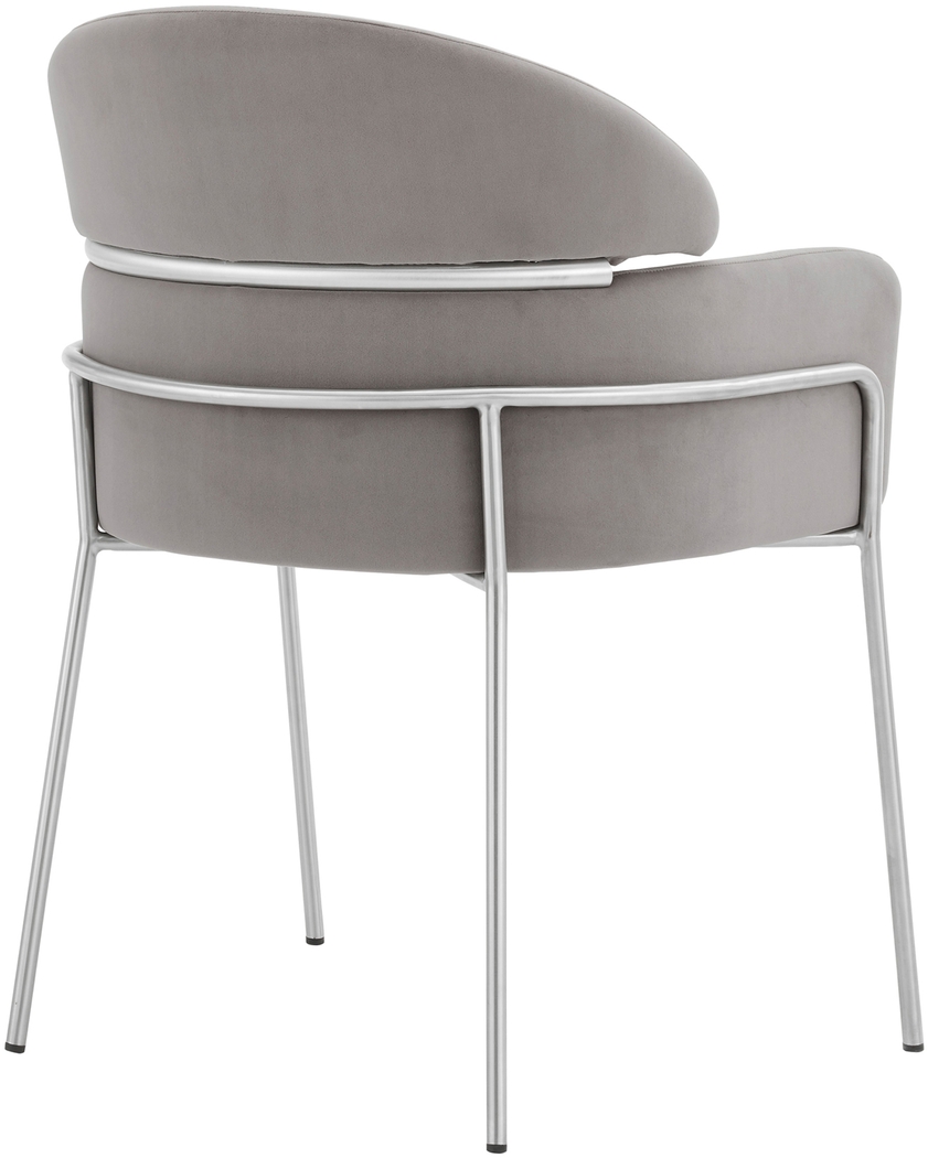 Portalane Gray Dining Chair, Set of 2 - Thumbnail - Image 3