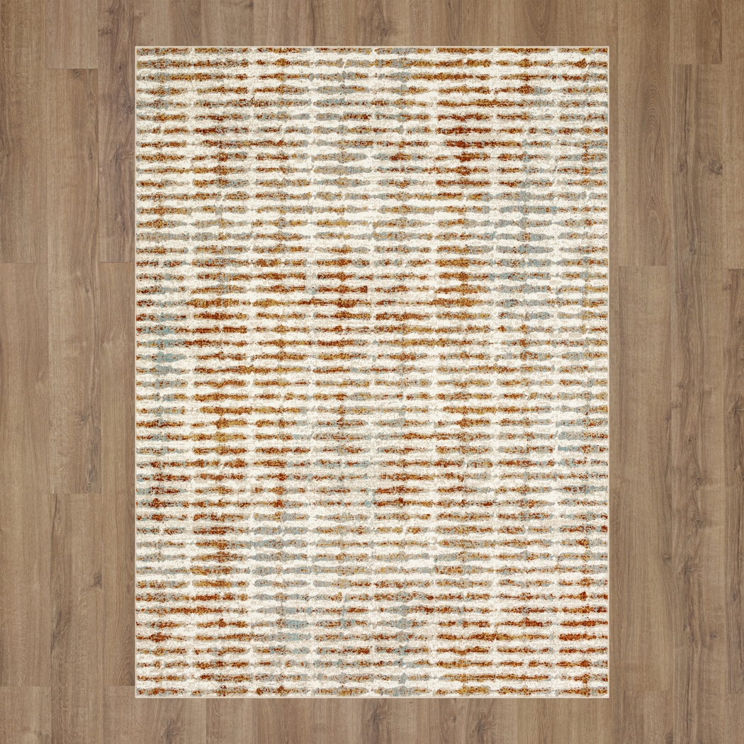 Portden Tan 8' x 11' Rug - Thumbnail - Image 4