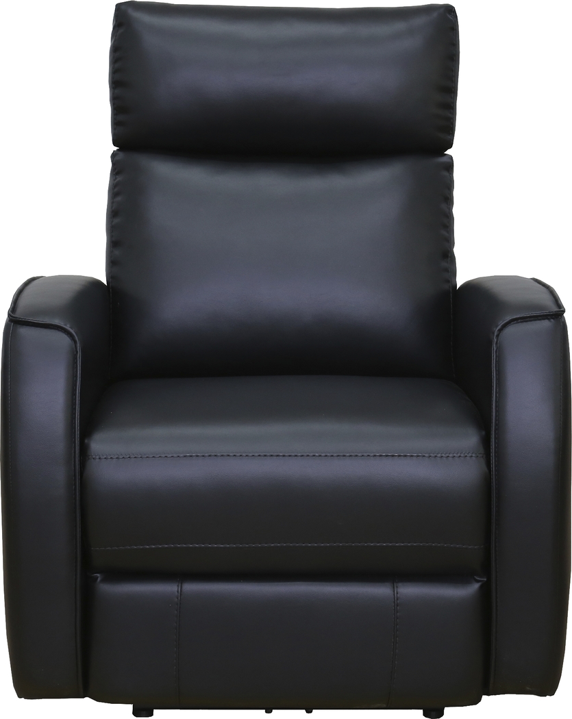 Porter Lane Black Dual Power Recliner - Thumbnail - Image 1