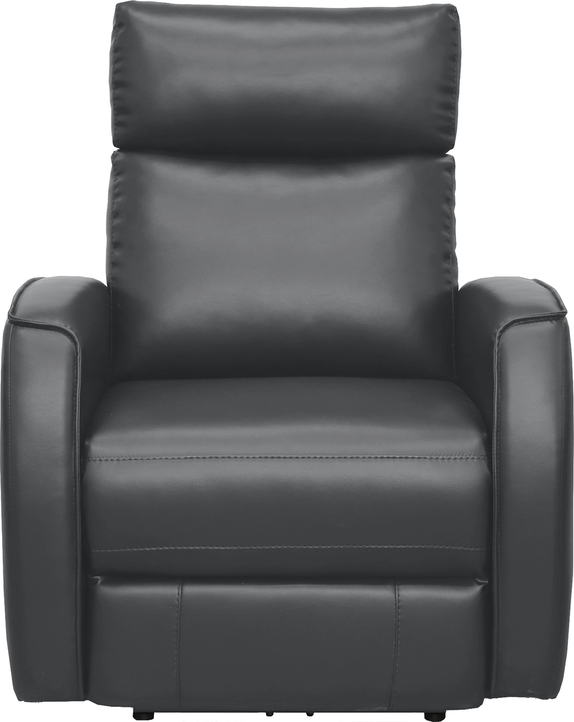 Porter Lane Gray Dual Power Recliner - Thumbnail - Image 1
