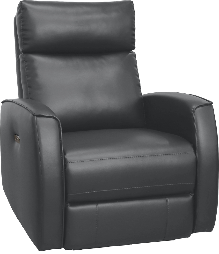 Porter Lane Gray Dual Power Recliner - Thumbnail - Image 2