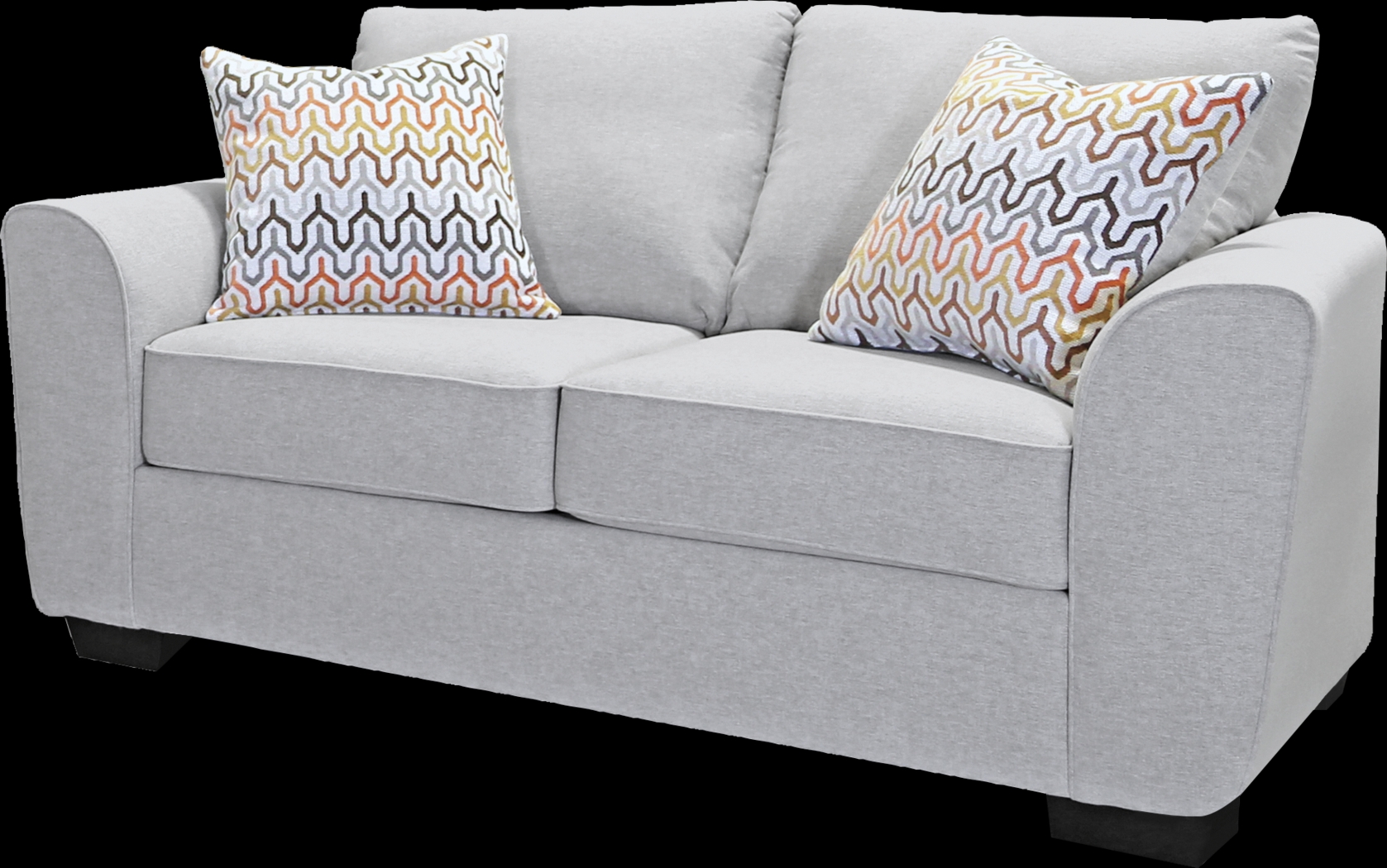 Portman Gray Loveseat - Thumbnail - Image 3