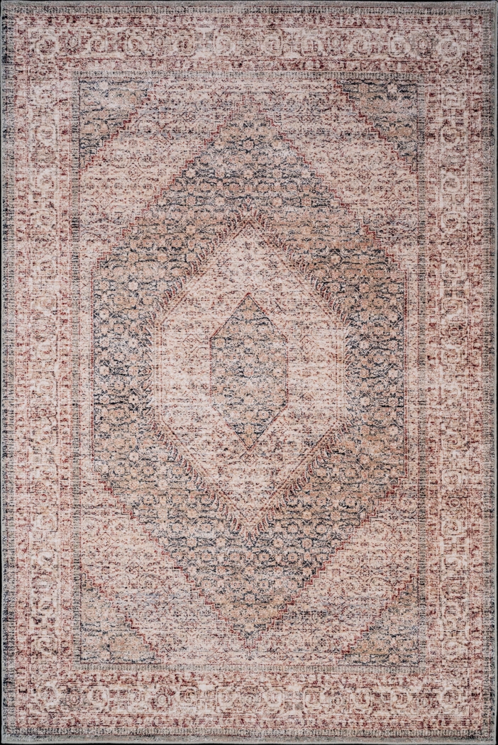 Portnet Red 9'10 x 11' Rug - Thumbnail - Image 1