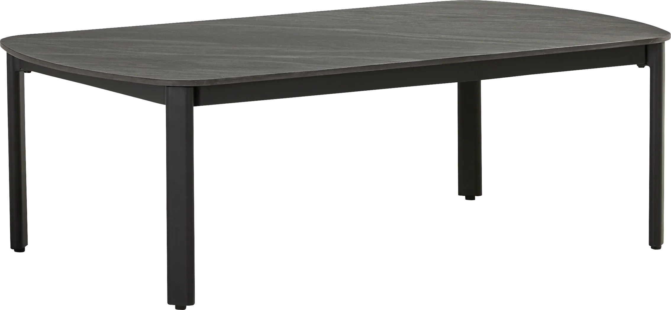 Porto Black Outdoor Cocktail Table - Thumbnail - Image 1