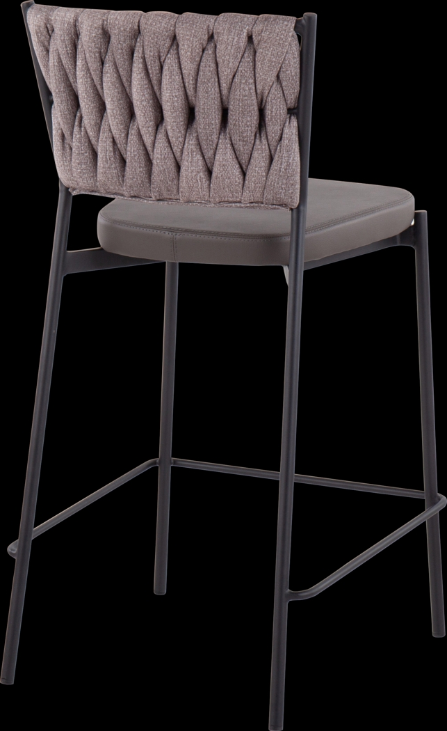 Portola Gem Brown Counter Height Stool, Set of 2 - Thumbnail - Image 3