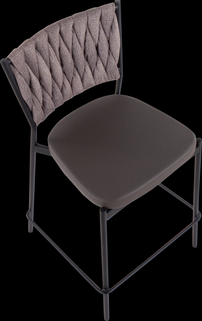 Portola Gem Brown Counter Height Stool, Set of 2 - Thumbnail - Image 7