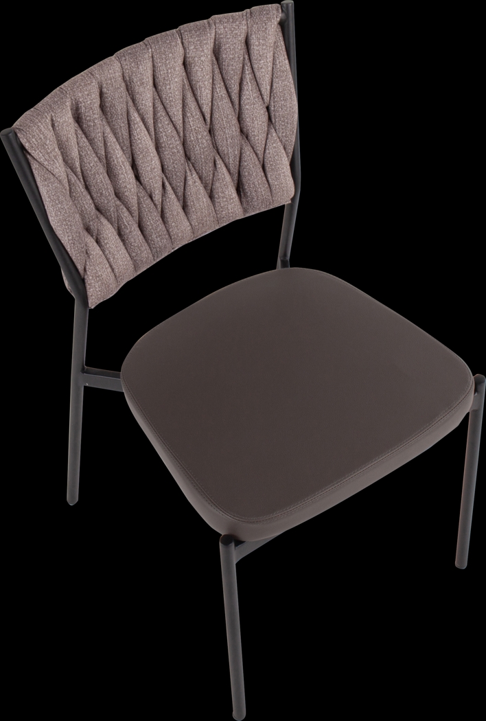 Portola Gem Brown Side Chair, Set of 2 - Thumbnail - Image 7