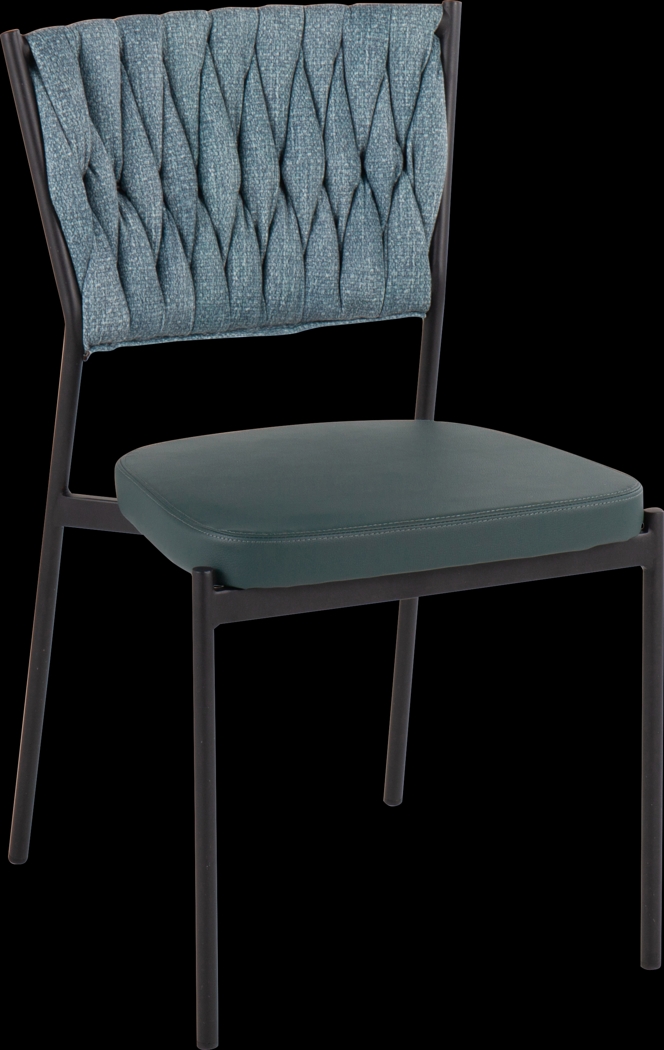Portola Gem Green Side Chair, Set of 2 - Thumbnail - Image 2
