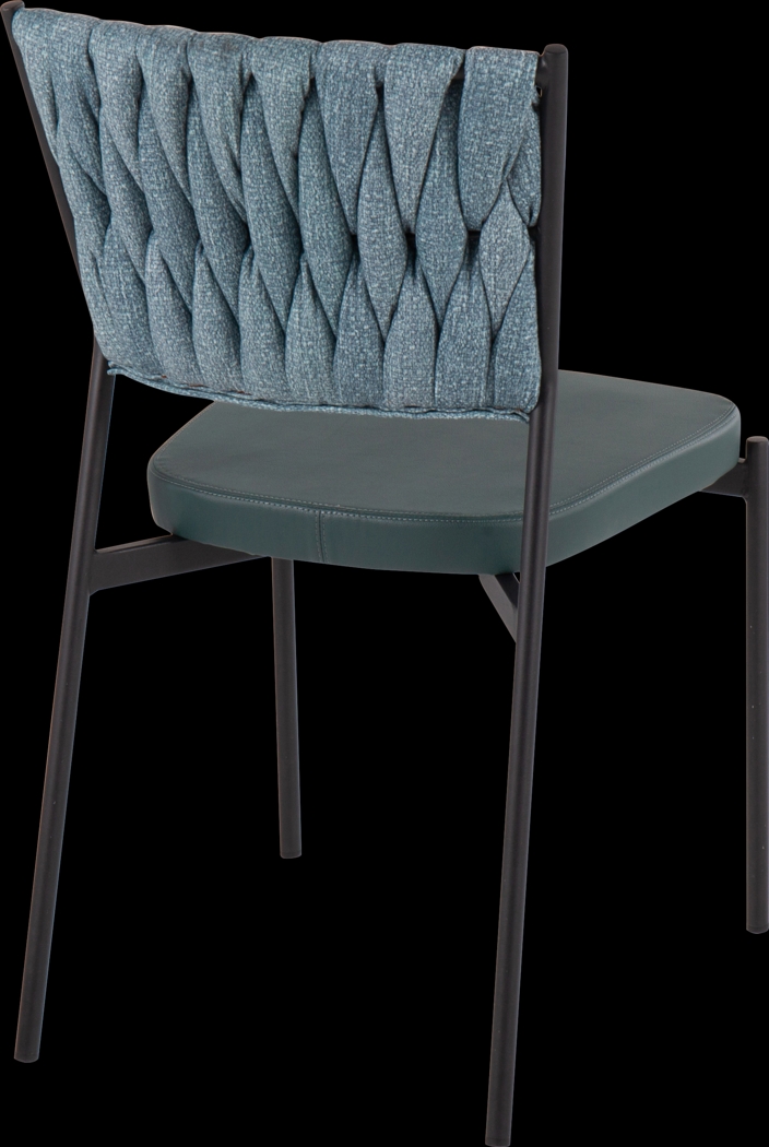 Portola Gem Green Side Chair, Set of 2 - Thumbnail - Image 4