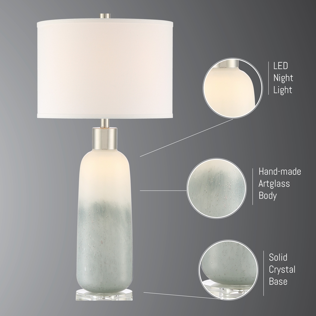 Portola Point White Table Lamp - Thumbnail - Image 5