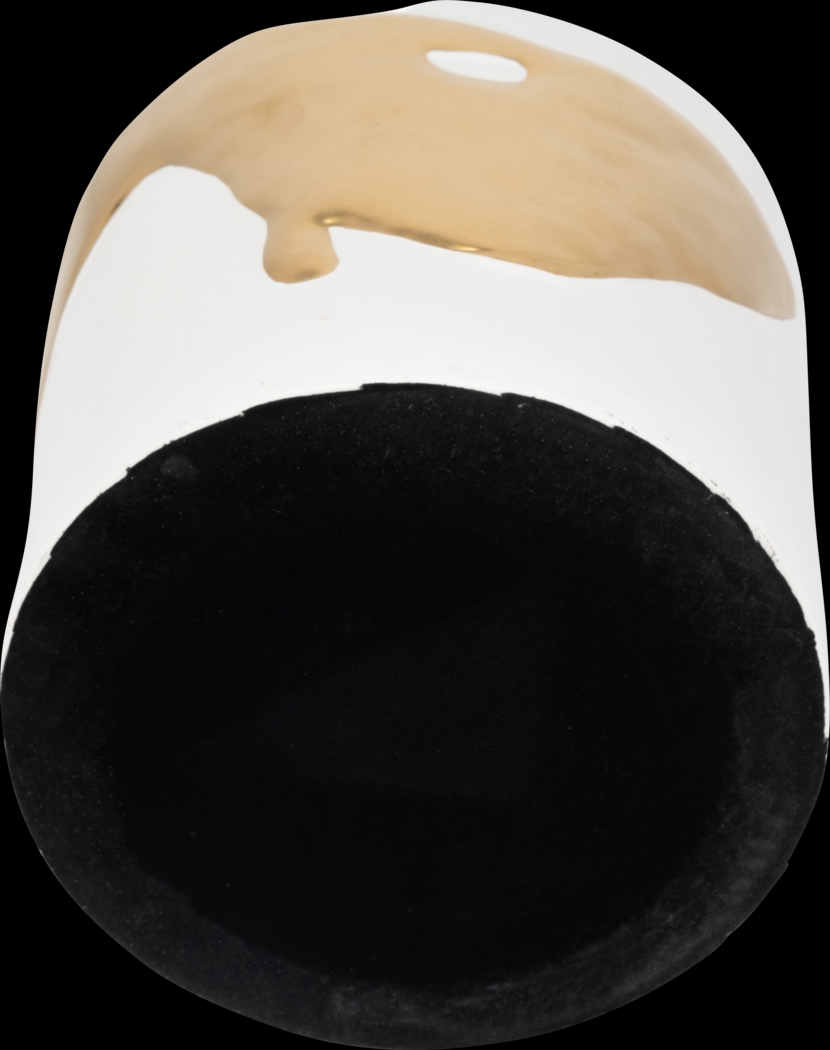 Portolaa White 10 in. Vase - Thumbnail - Image 7