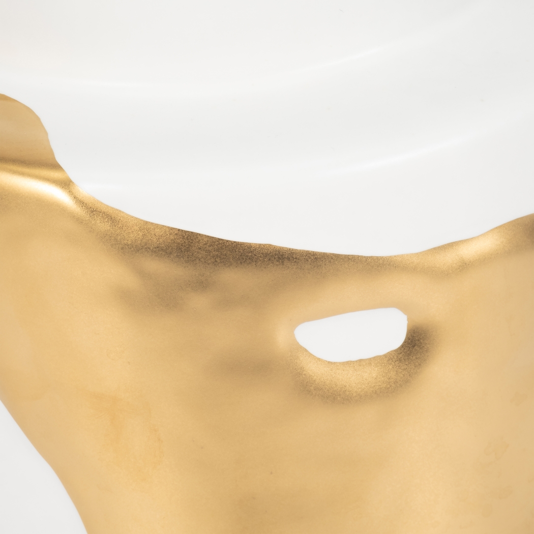 Portolaa White 10 in. Vase - Thumbnail - Image 8