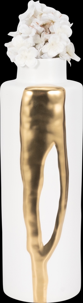 Portolaa White 21 in. Vase - Thumbnail - Image 3