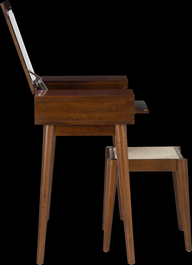 Portsher Walnut Vanity Set - Thumbnail - Image 7