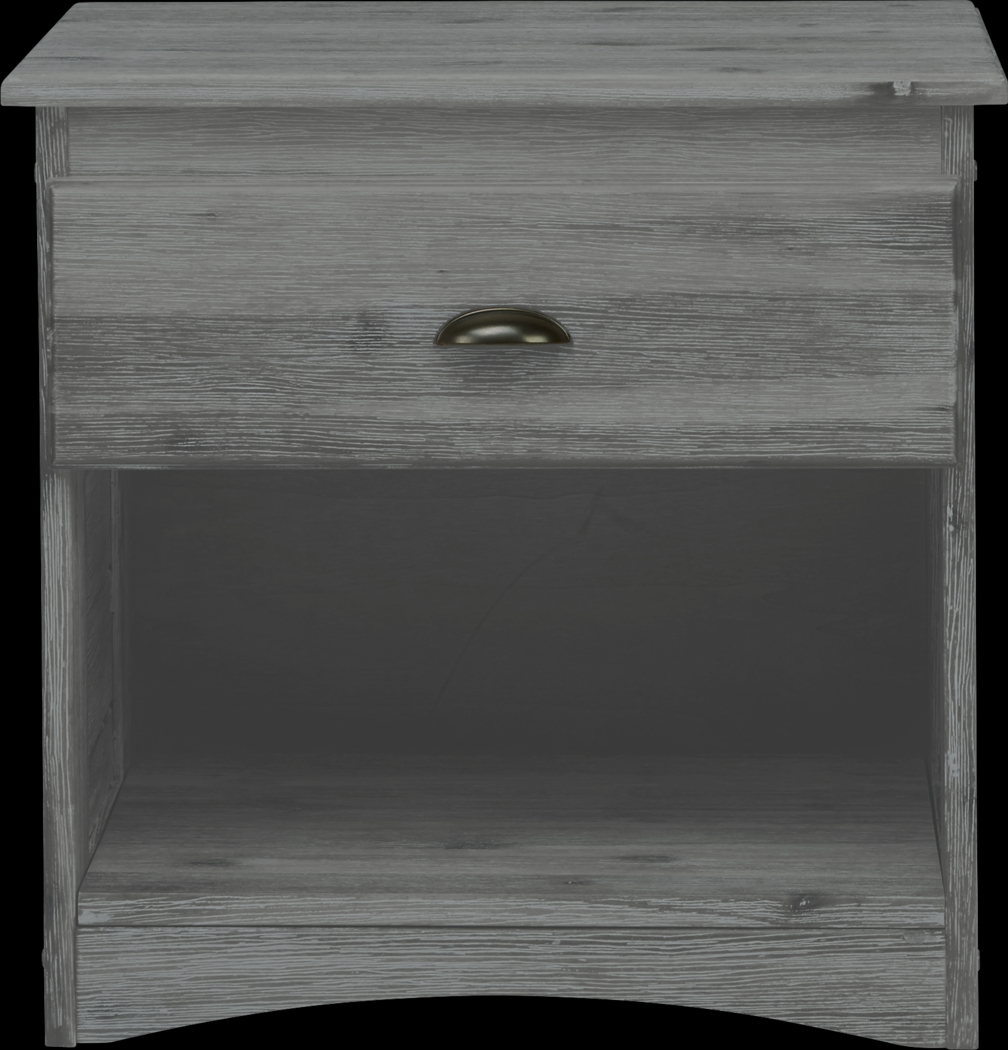 Kids Portside Gray Nightstand - Thumbnail - Image 1