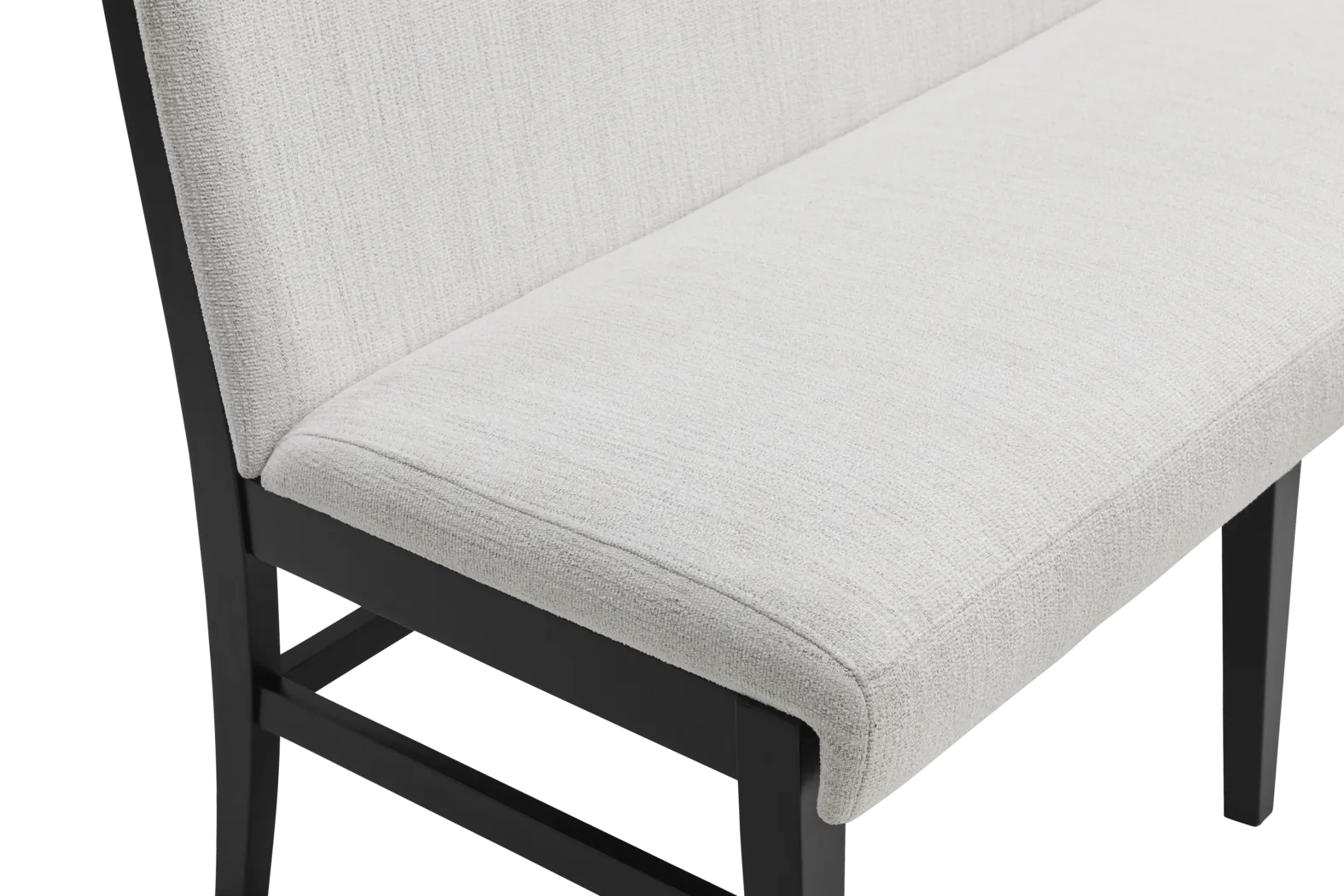 Portsmouth Natural 6 Pc Dining Room with Black Chairs and Bench - Thumbnail - Image 5
