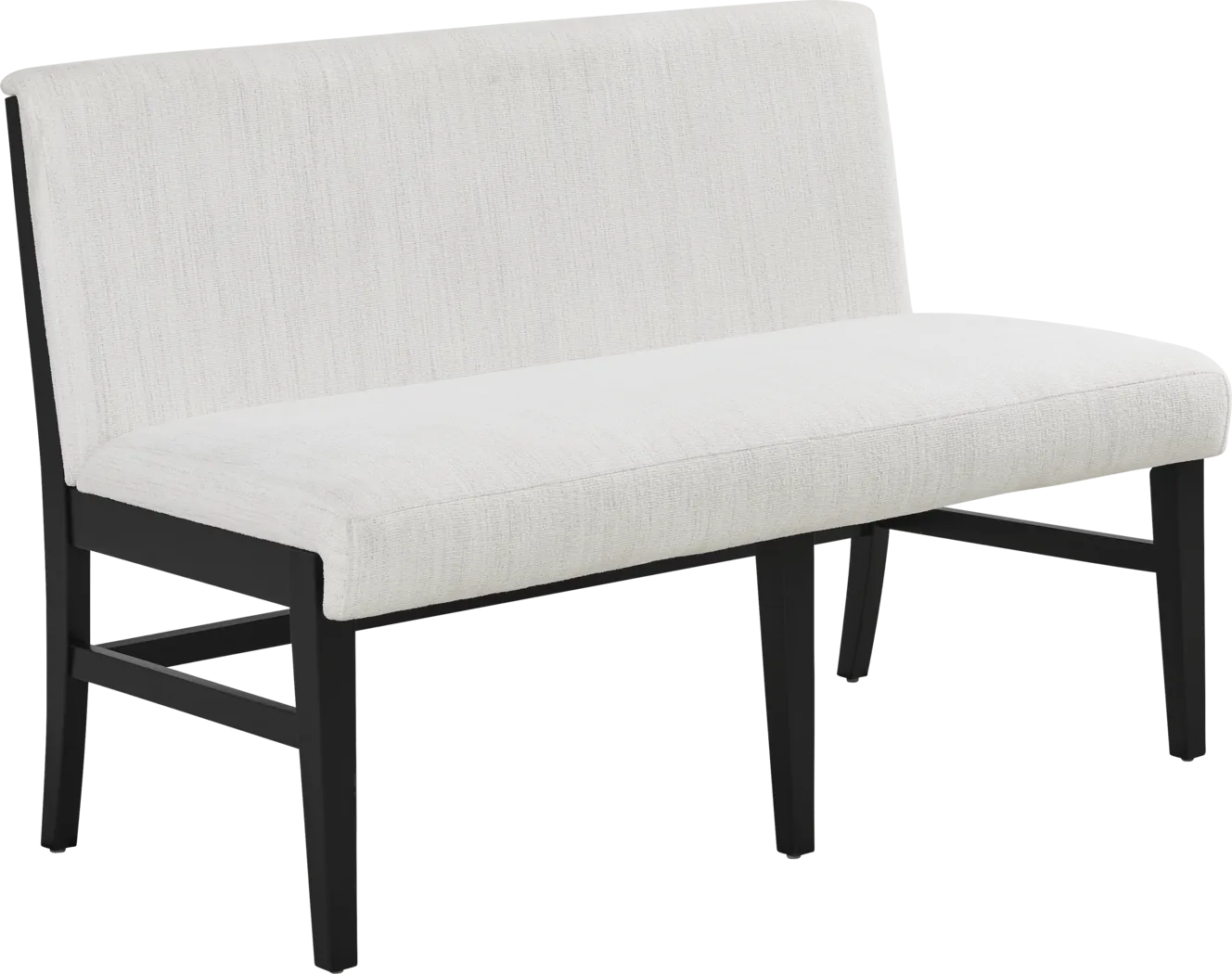 Portsmouth Natural 6 Pc Dining Room with Black Chairs and Bench - Thumbnail - Image 3