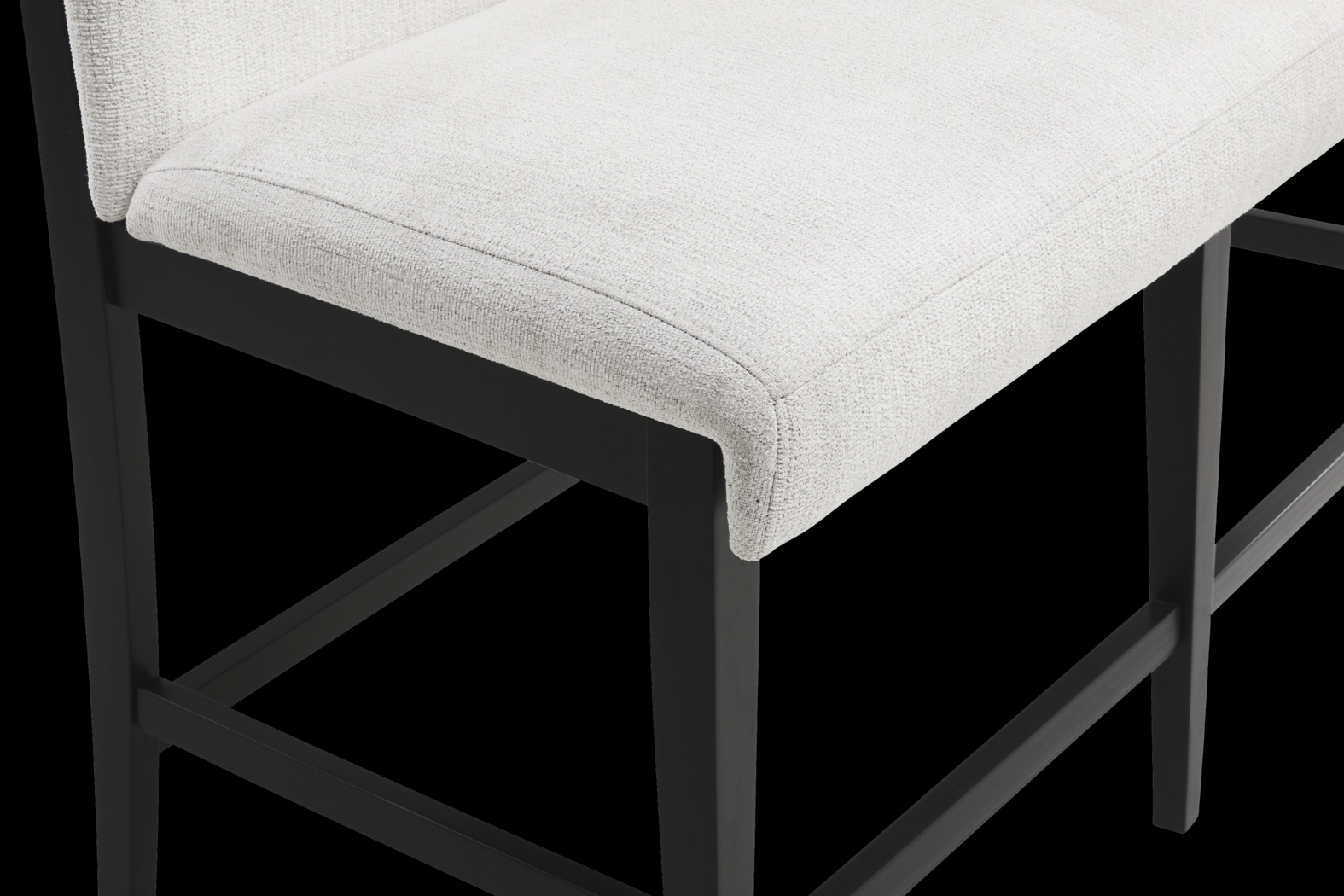 Portsmouth Black Counter Height Bench - Thumbnail - Image 3