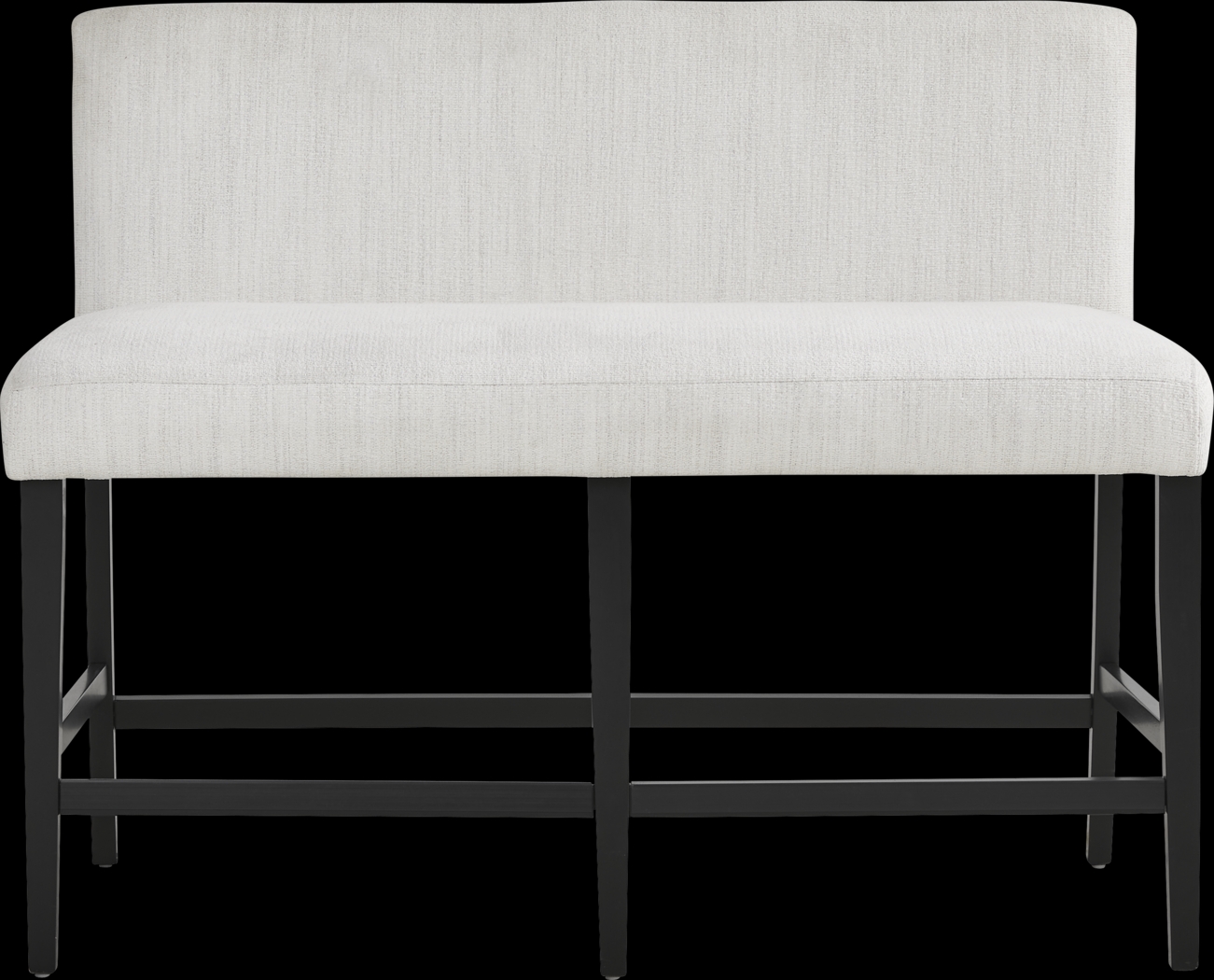 Portsmouth Black Counter Height Bench - Thumbnail - Image 1