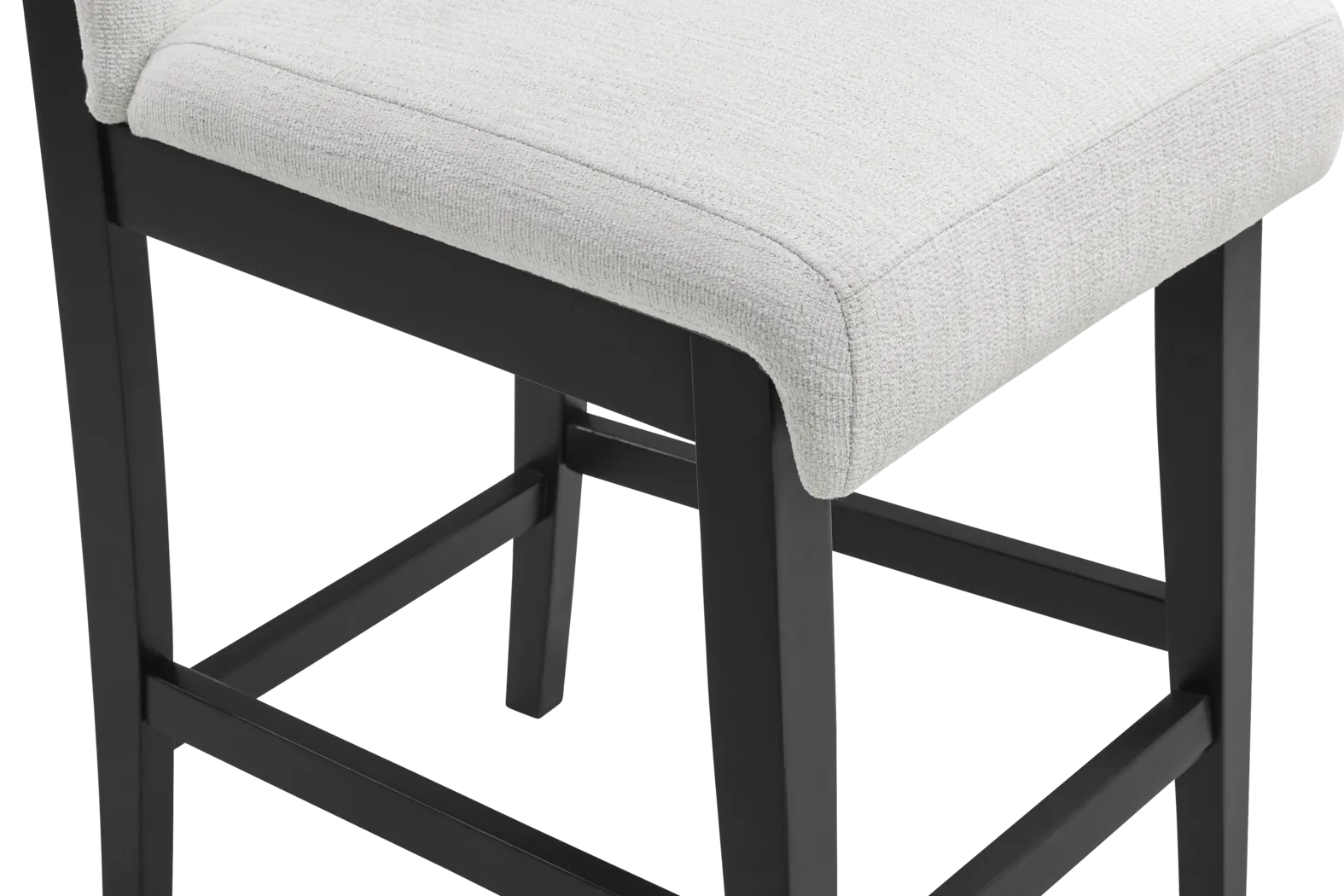 Portsmouth Natural 5 Pc Counter Height Dining Room with Black Stools - Thumbnail - Image 6