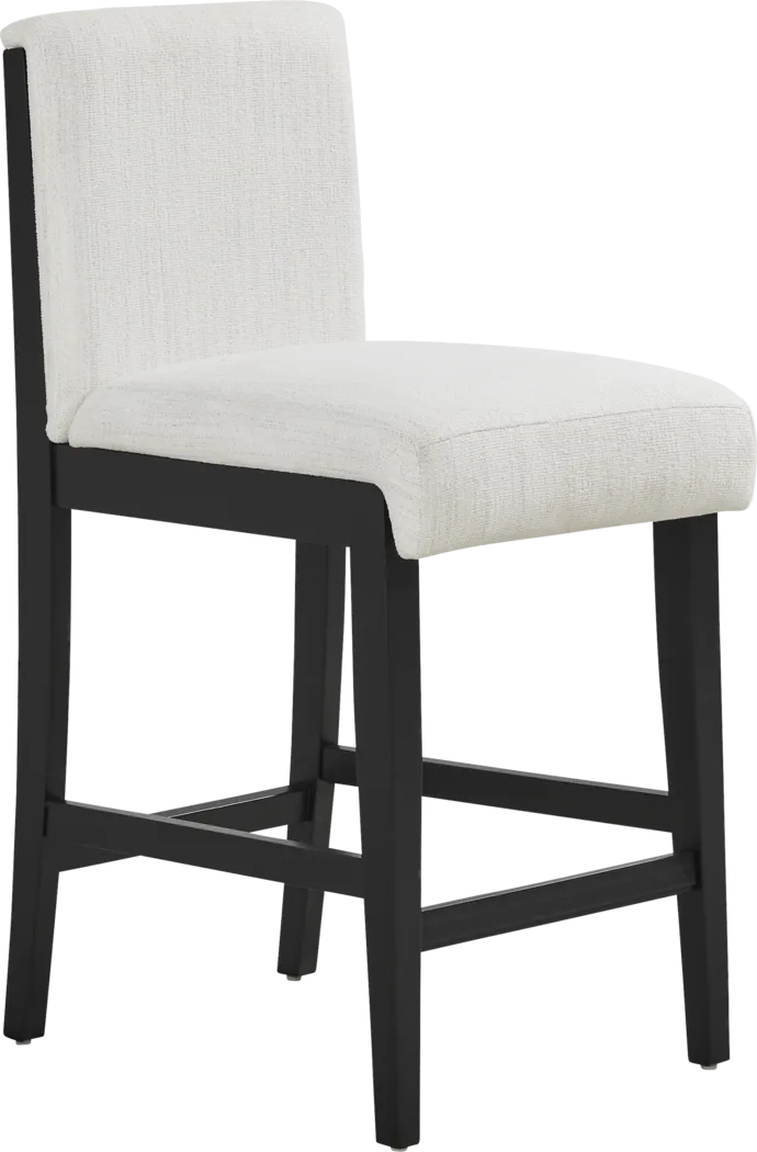 Portsmouth Natural 5 Pc Counter Height Dining Room with Black Stools - Thumbnail - Image 4