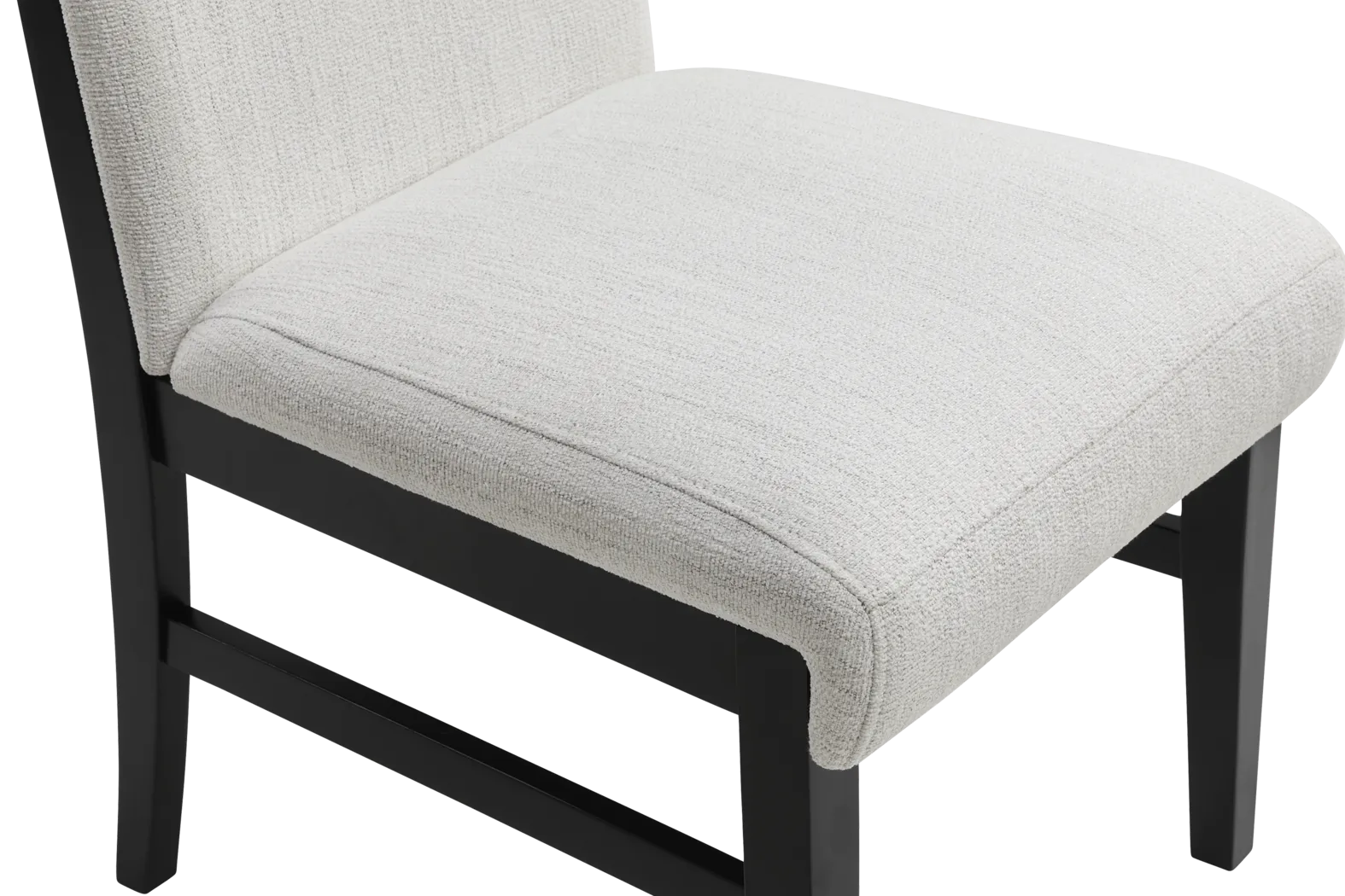 Portsmouth Natural 7 Pc Dining Room with Black Chairs - Thumbnail - Image 5