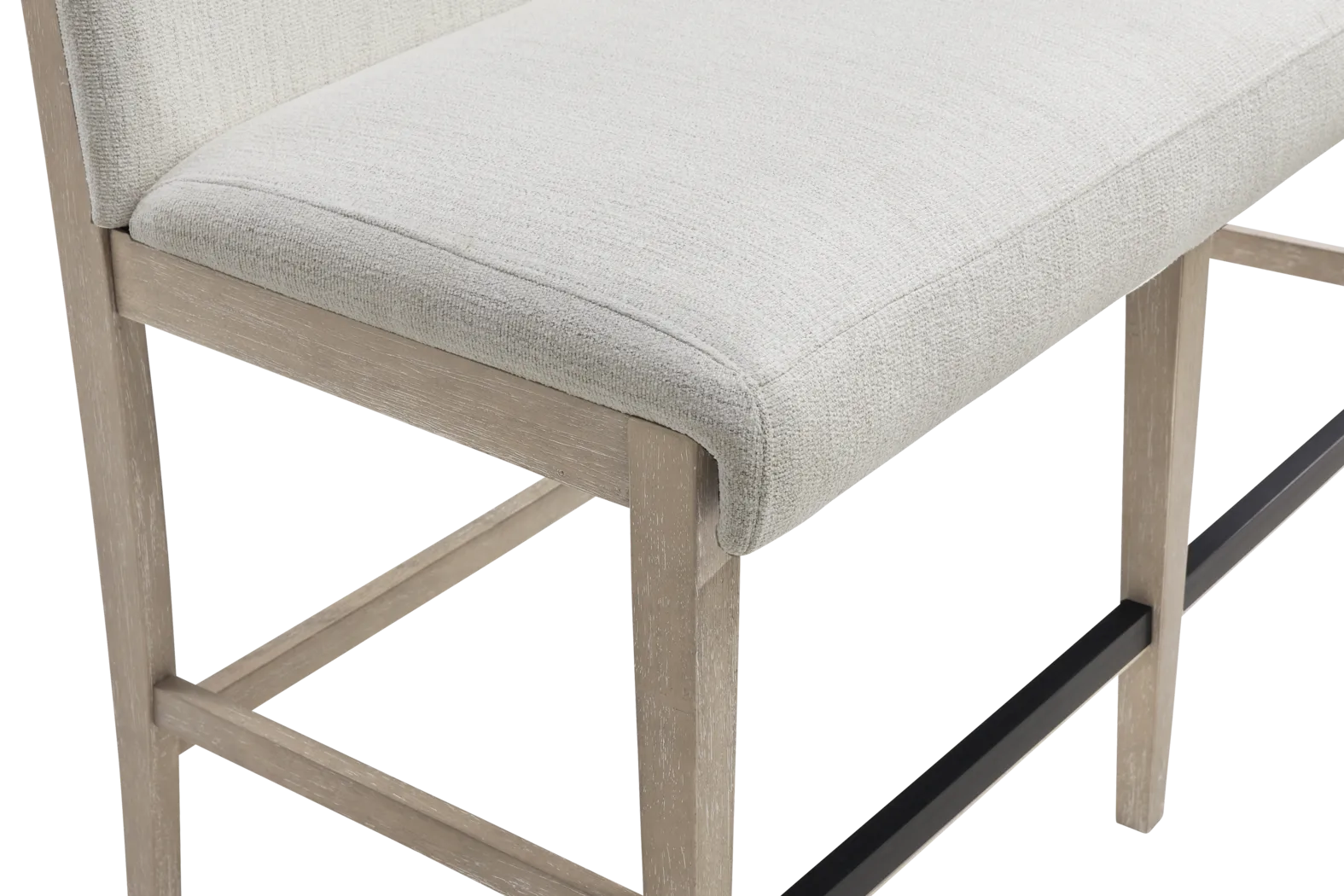 Portsmouth Natural 6 Pc Counter Height Dining Room with Natural Stools and Bench - Thumbnail - Image 6