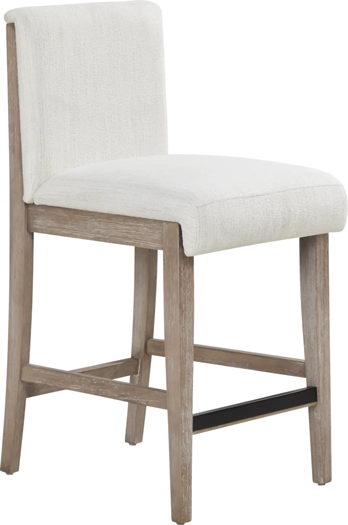 Portsmouth Natural 6 Pc Counter Height Dining Room with Natural Stools and Bench - Thumbnail - Image 7