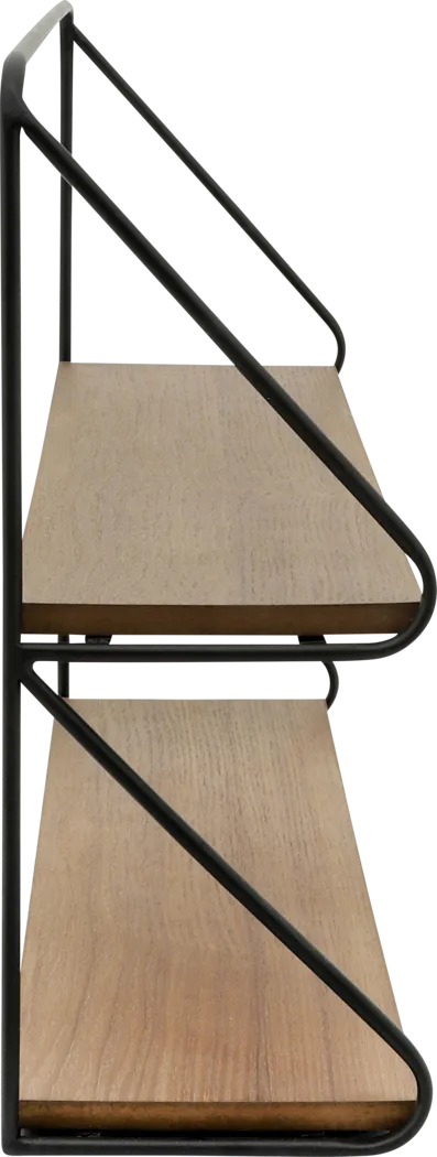 Portview Black Wall Shelf - Thumbnail - Image 3