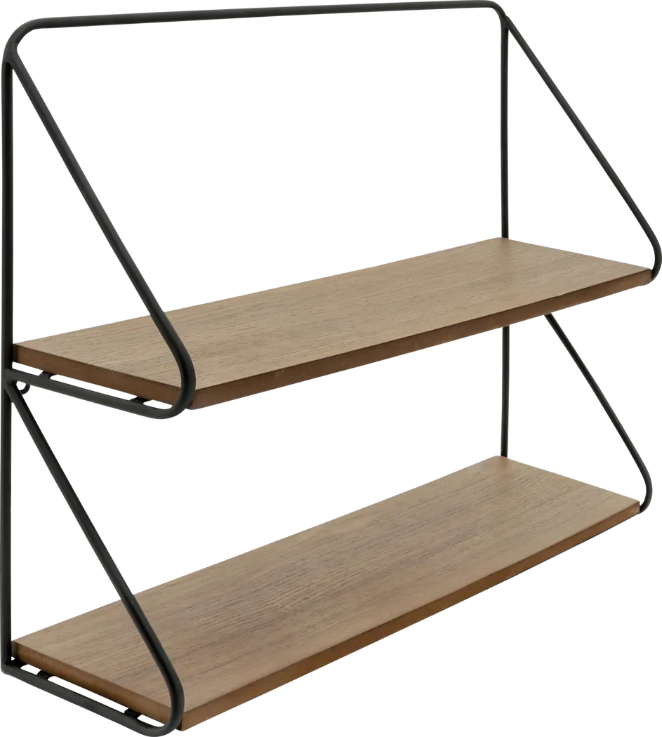 Portview Black Wall Shelf - Thumbnail - Image 4